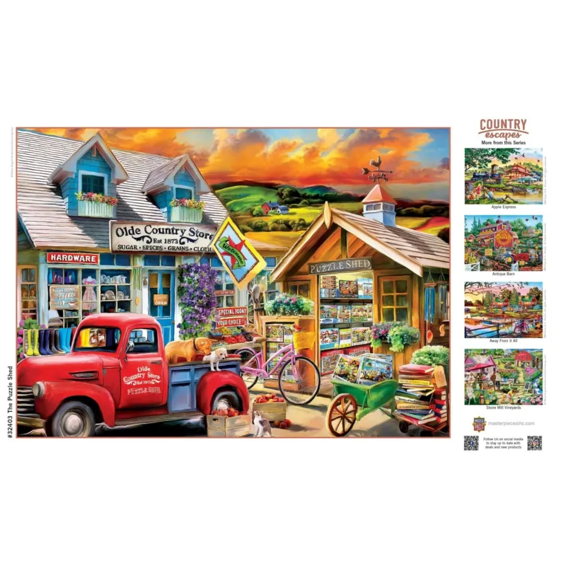 Country Escapes - Der Puzzle-Schuppen