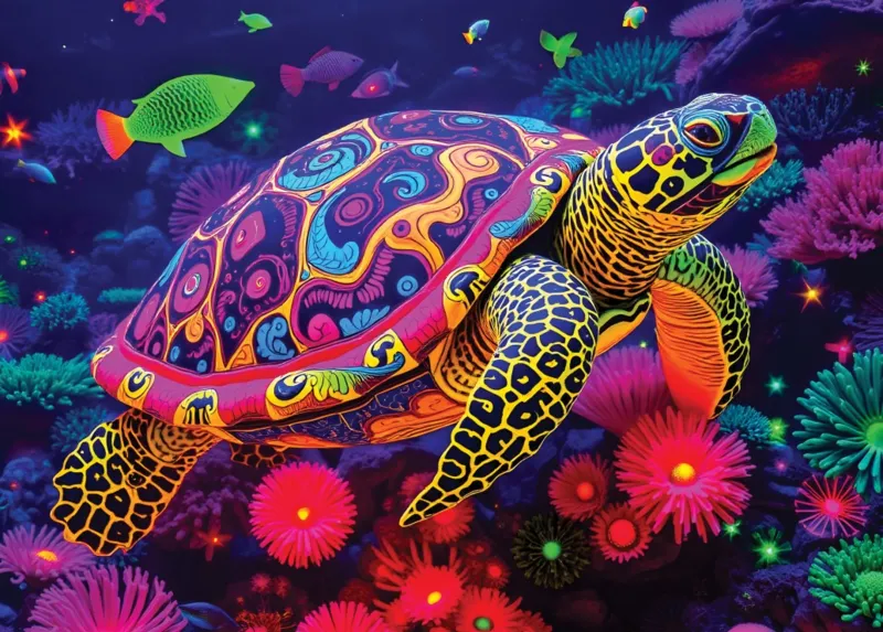 Regenbogenschildkröte