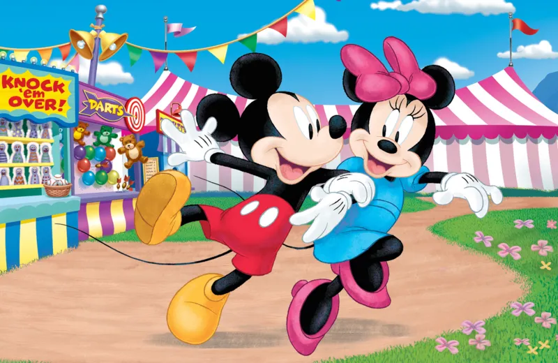 Mini Puzzle - Die Verrückten Abenteuer von Mickey Mouse – Disney Mickey Mouse und Freunde