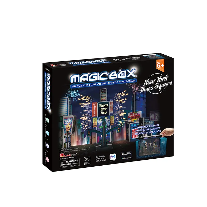 3D Puzzle - Magic Box - New York (Schwierigkeit: 4/6)