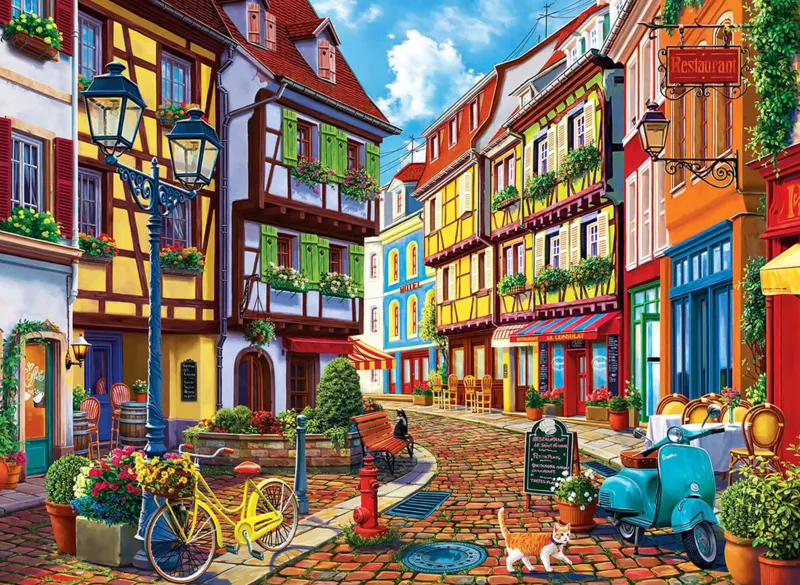 Cobblestone Alley