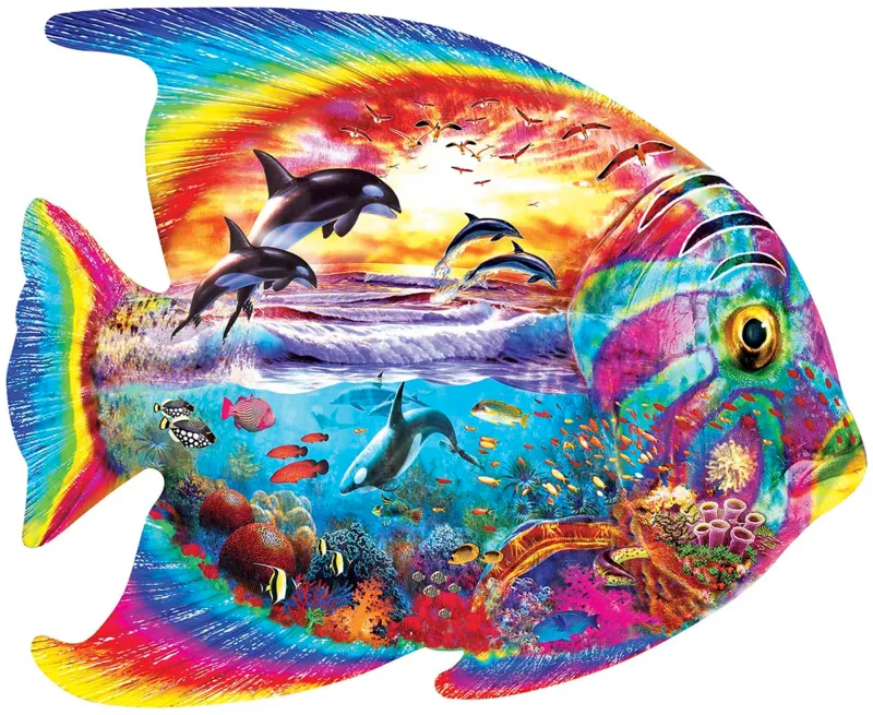 Tropische Menagerie - Formpuzzle