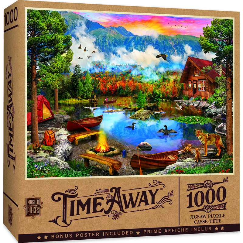 Time Away - Kanu bei Sonnenuntergang