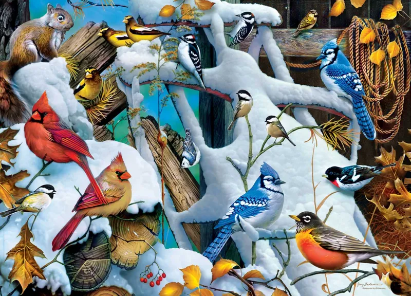 Audubon - Schneevögel