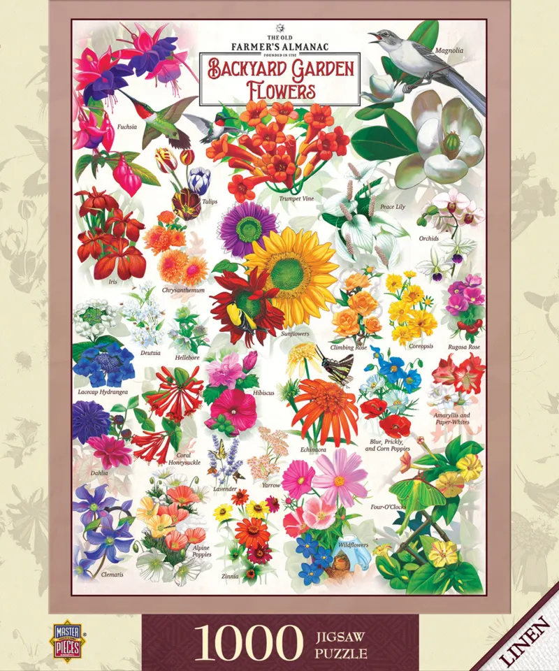 Farmer's Almanac - Gartenblumen