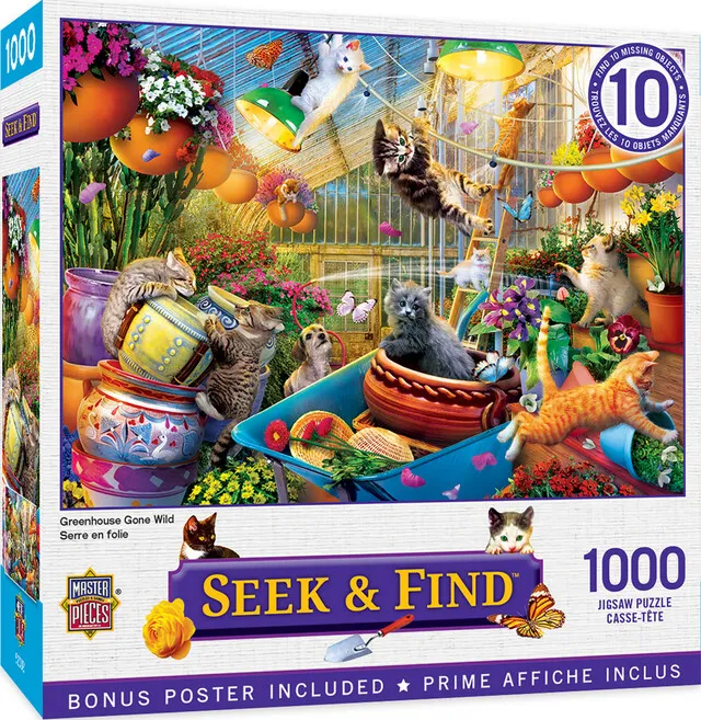 Seek & Find - Im Gewächshaus geht's rund