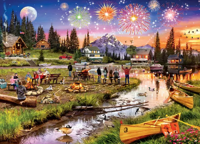 Art Gallery - Feuerwerk auf dem Berg