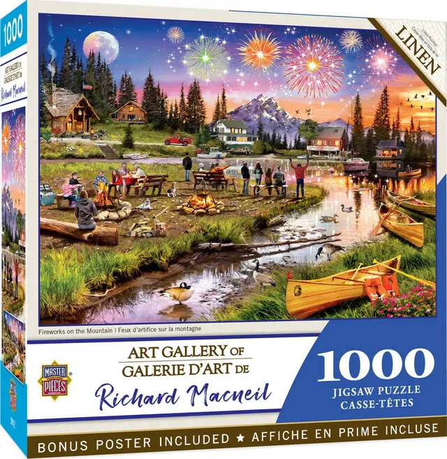 Art Gallery - Feuerwerk auf dem Berg