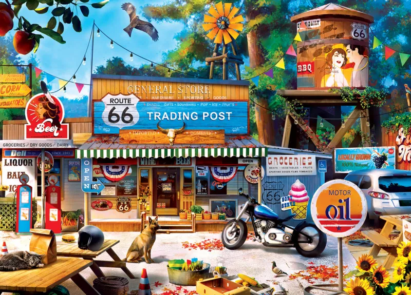 Cruisin‘ Rt66 - Trading Post an der Route 66