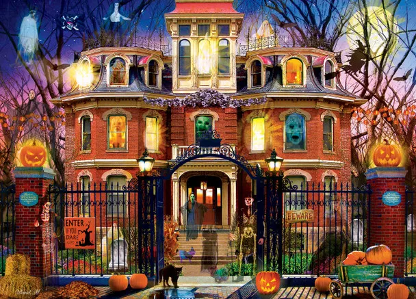 Halloween - Spukhaus auf dem Hügel - Glow in the Dark