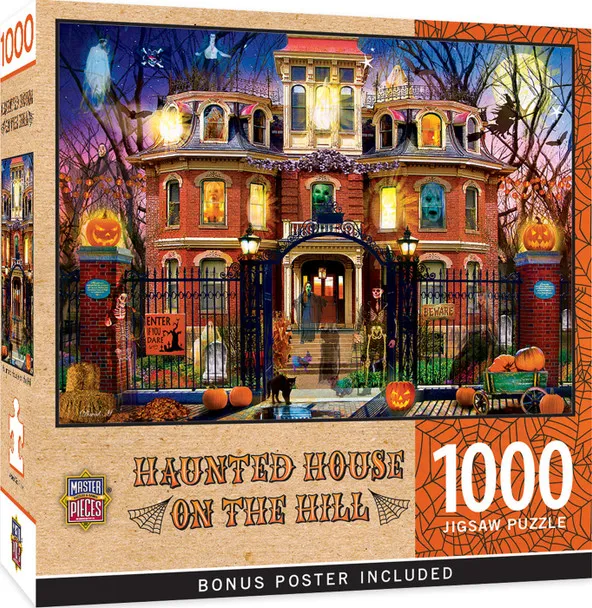 Halloween - Spukhaus auf dem Hügel - Glow in the Dark