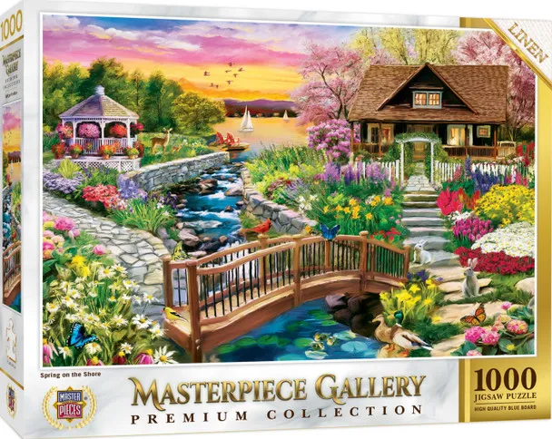MasterPiece Gallery - Frühling am Ufer