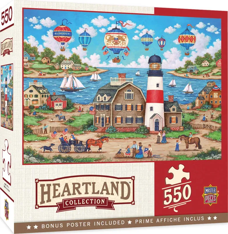 Heartland Collection - Luftballons über der Bucht