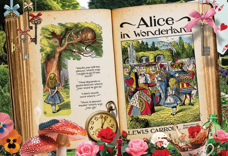 XXL Teile - Once Upon a Time - Alice in Wonderland