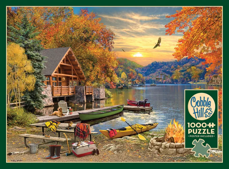 Rückzugsort am See