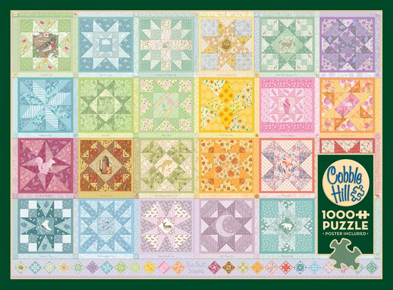 Star Quilt Jahreszeiten - Random Cut