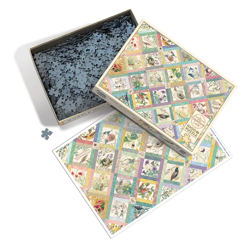Landtagebuch Quilt - Random Cut