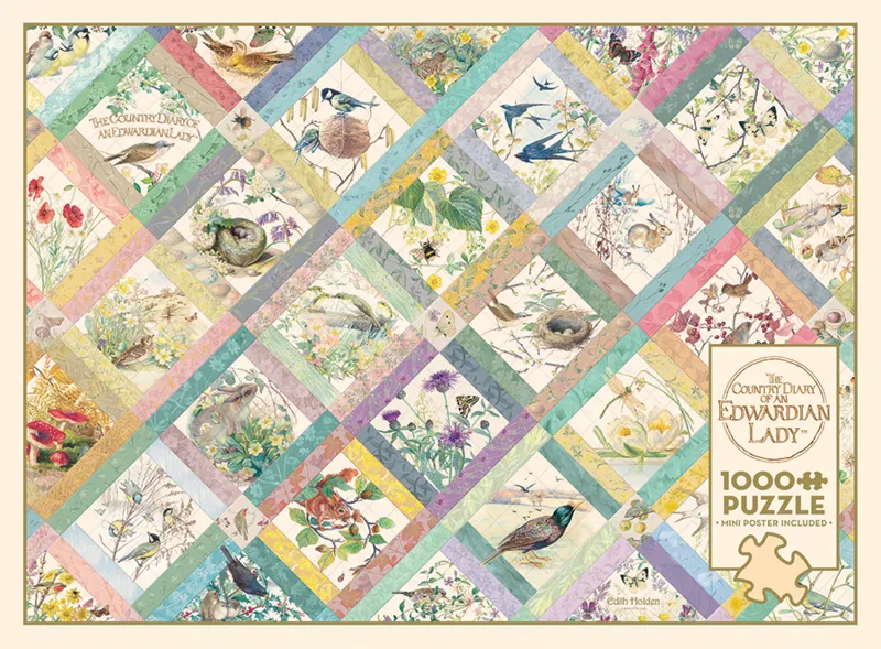 Landtagebuch Quilt - Random Cut