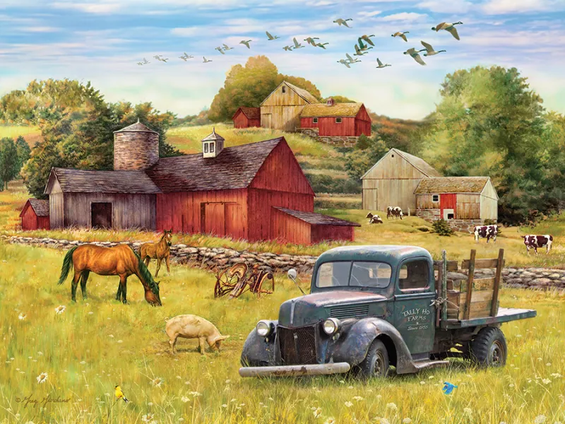 XXL Teile - Summer Afternoon on the Farm
