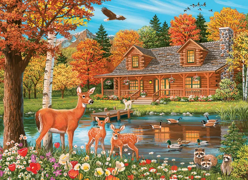 Cottage Teich (Familie)