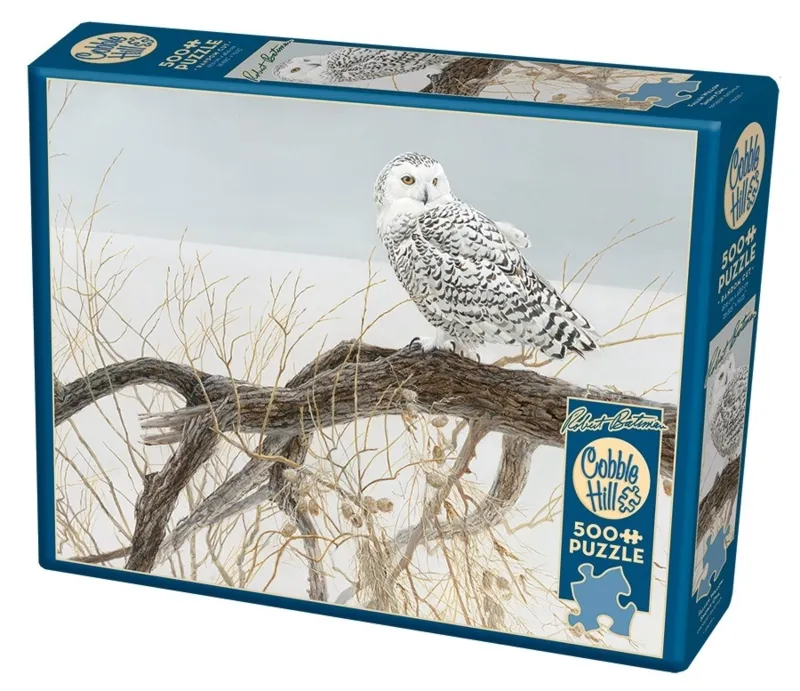 XXL Teile - Fallen Willow Snowy Owl