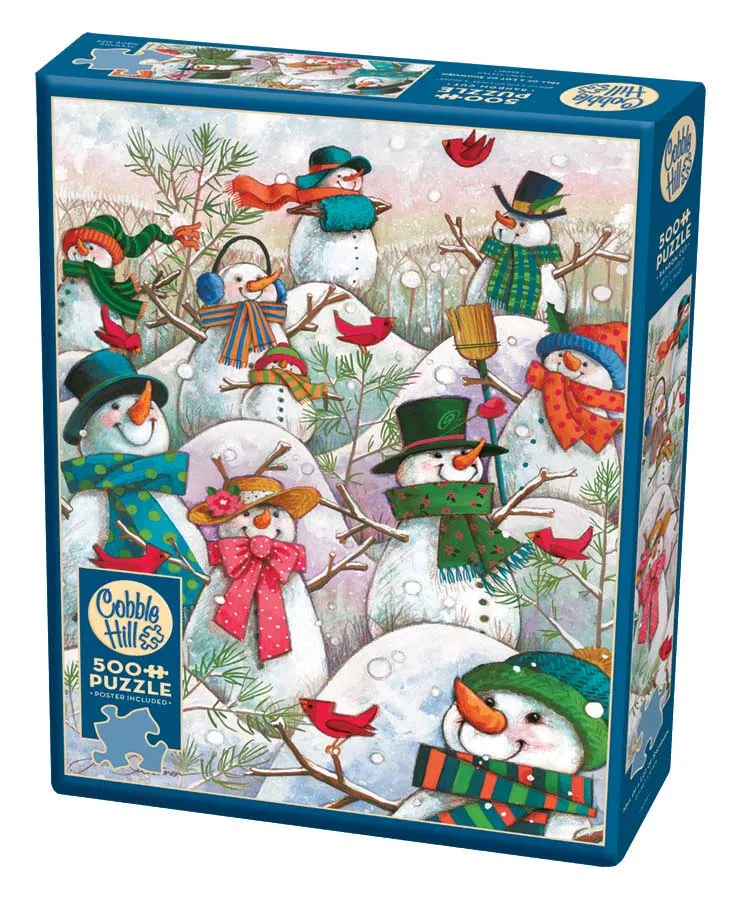 XXL Teile - Hill of a Lot of Snowmen