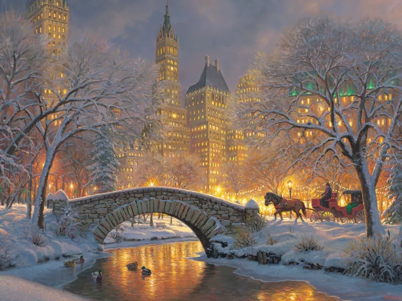 XXL Teile - Mark Keathley: Winter in the Park