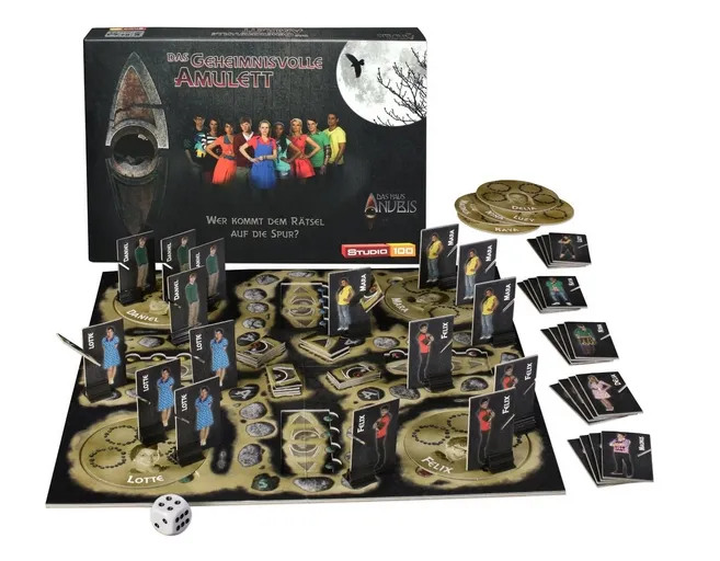 Das Haus Anubis : Brettspiel Das geheimnisvolle Amulett