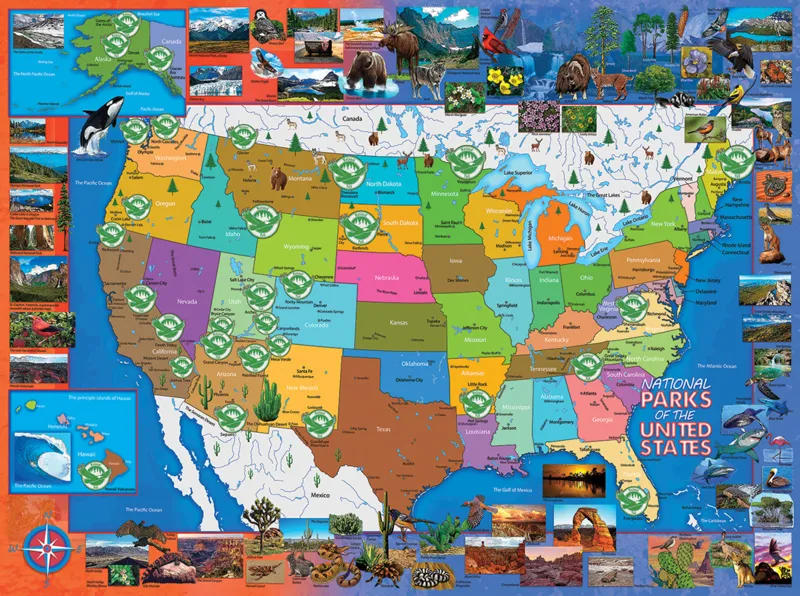Gerald Newton - National Parks of the USA