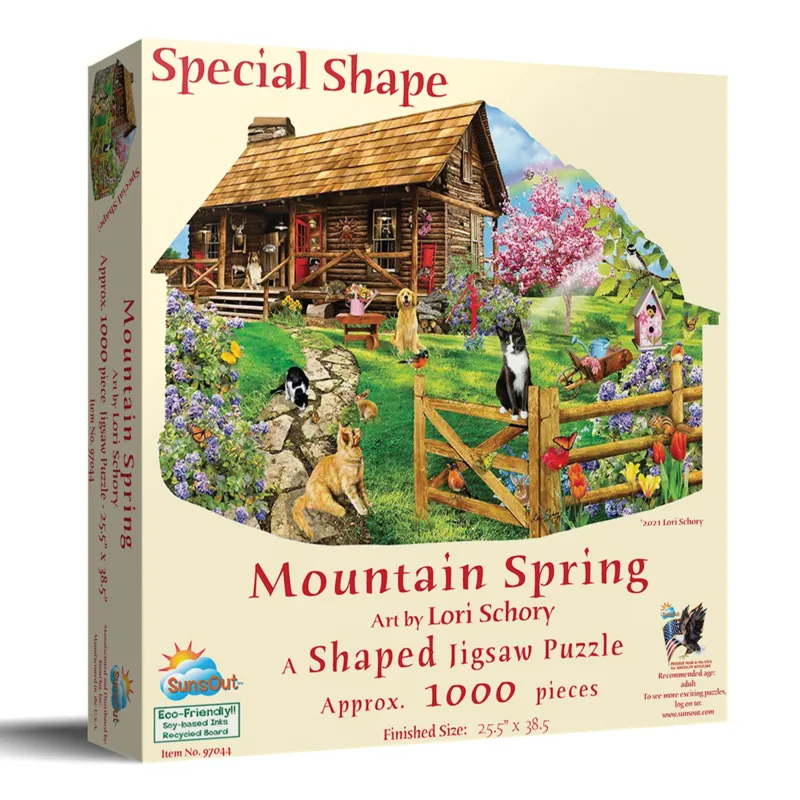 Mountain Spring - Formpuzzle