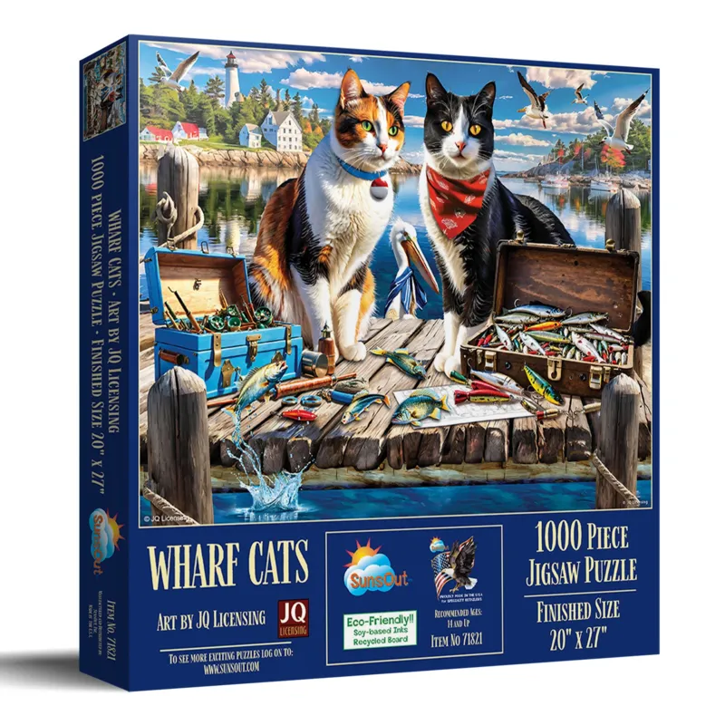 Katzen am Kai
