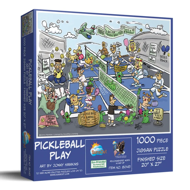 Pickleball-Spiel