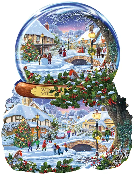 Winter Village - Formpuzzle