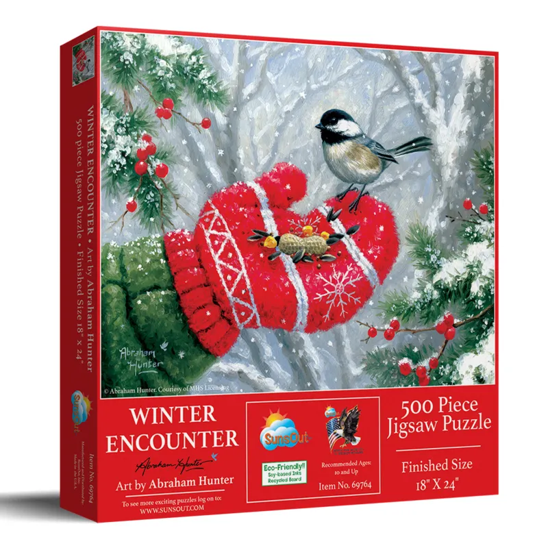 Winterliche Begegnung