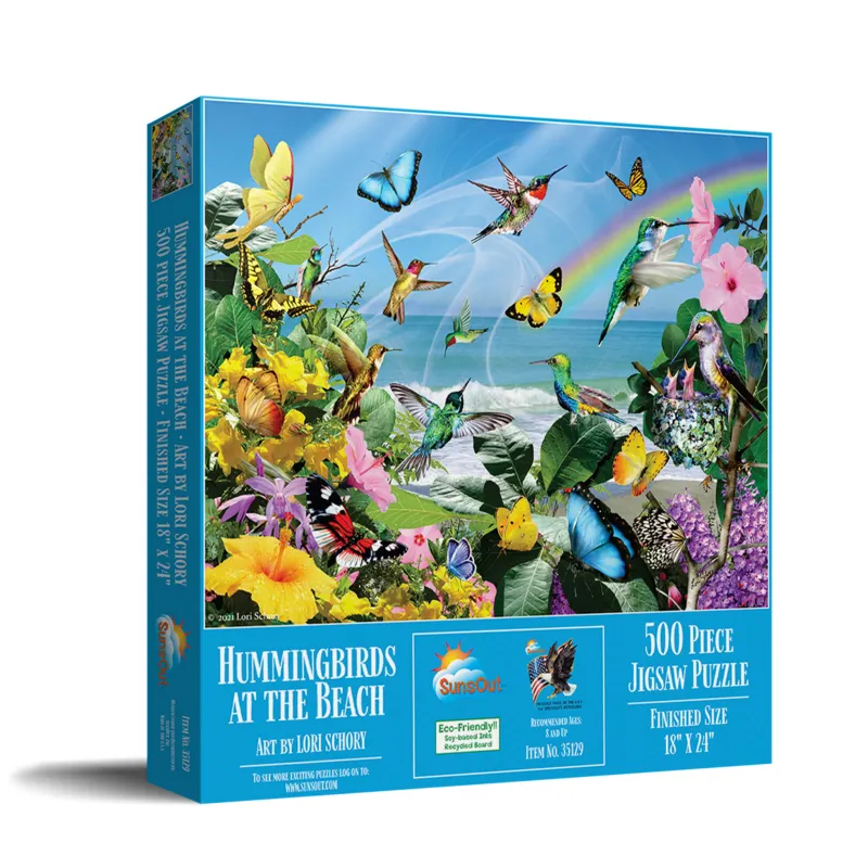 XXL Teile - Lori Schory - Hummingbirds at the Beach