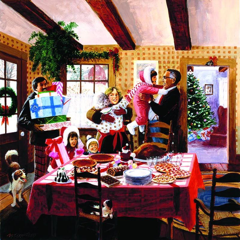 XXL Teile - Christmas Dinner Guests