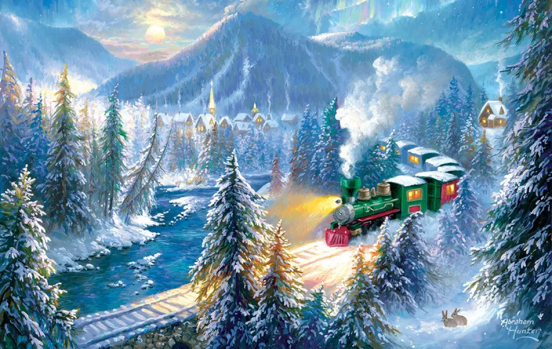 Bergweihnachtszug
