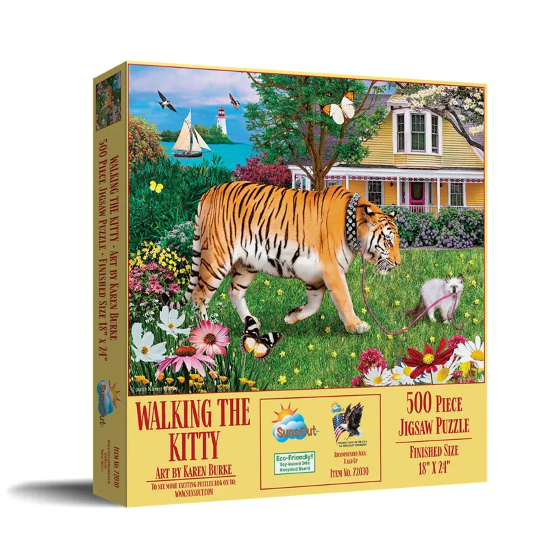 Der Tiger-Spaziergang