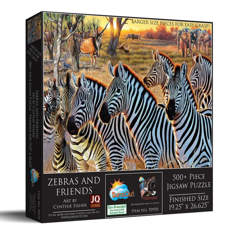 XXL Teile - Zebras und Freunde