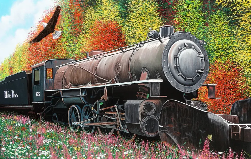 Skagway Lokomotive