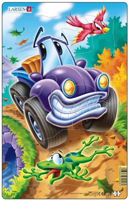 Rahmenpuzzle - Auto