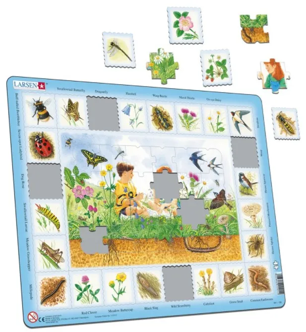 Rahmenpuzzle - In der Natur (in niederländisch)