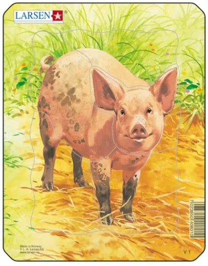Rahmenpuzzle - Schwein