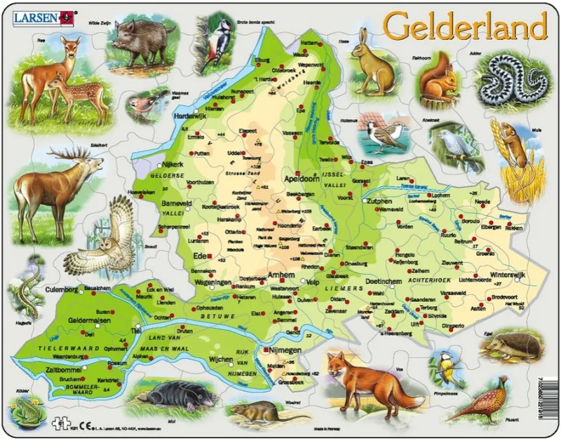 Rahmenpuzzle - Gelderland
