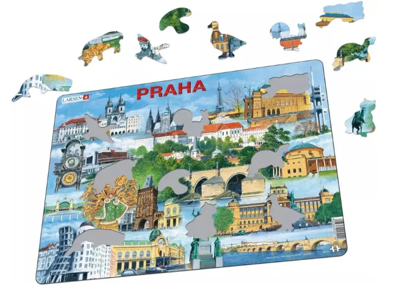 Rahmenpuzzle - Prag