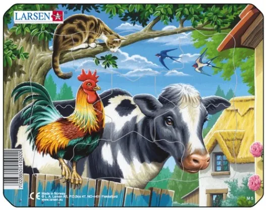 Rahmenpuzzle - Bauernhoftiere