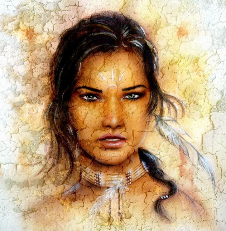 Indianerin