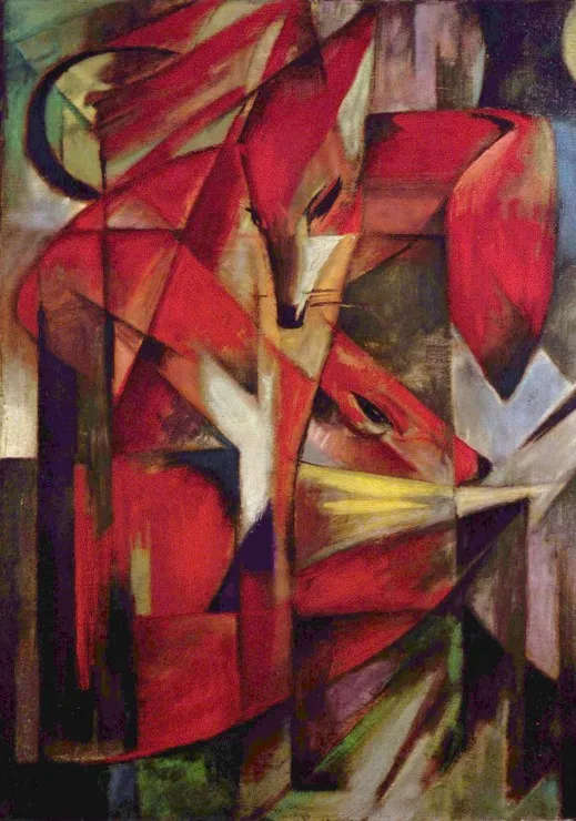 Franz Marc: Füchse, 1913