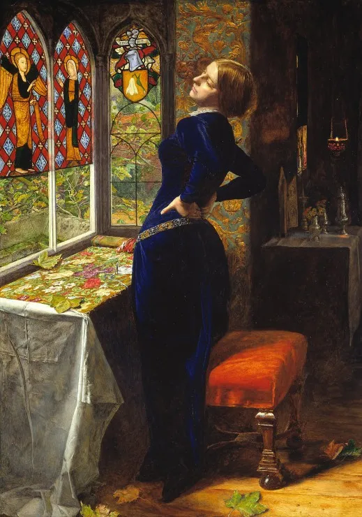 John Everett Millais: Mariana, 1851