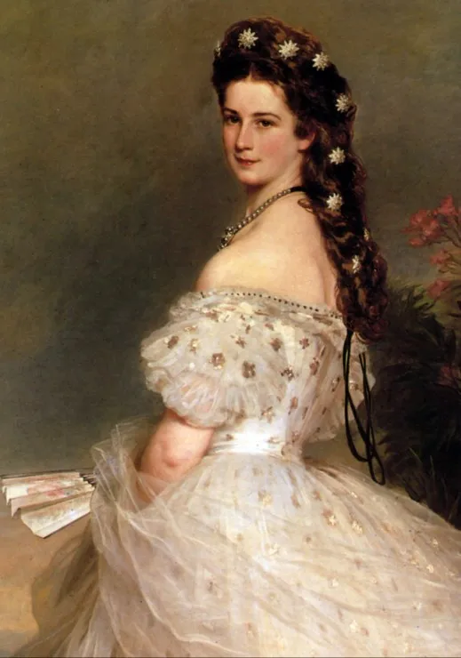 Franz Xaver Winterhalter: L'impératrice Elisabeth d'Autriche, 1865